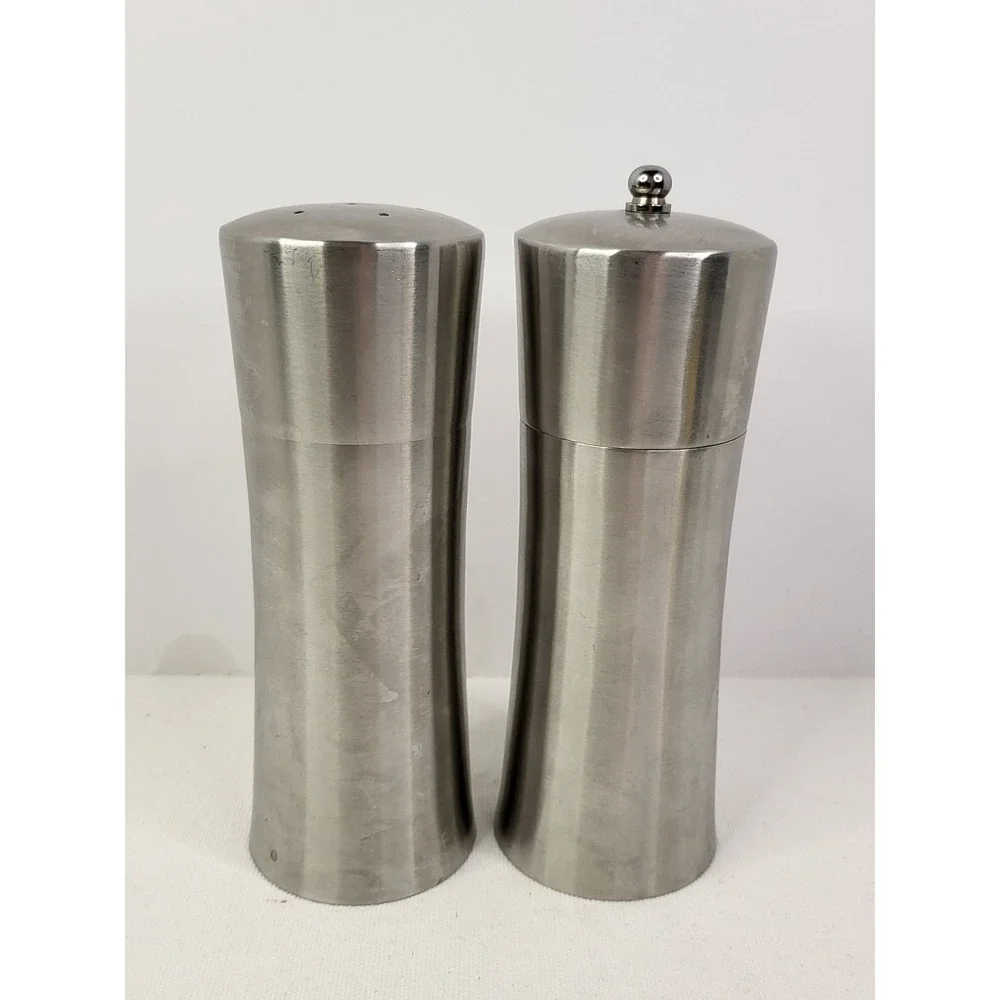 Giada De Laurentiis Stainless Steel Fine Mesh Strainer & Salt Pepper Shaker Set